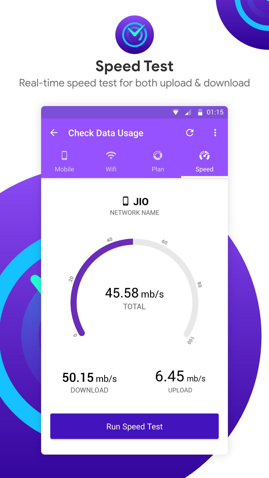 Check Internet Data Usage capturas de tela 5