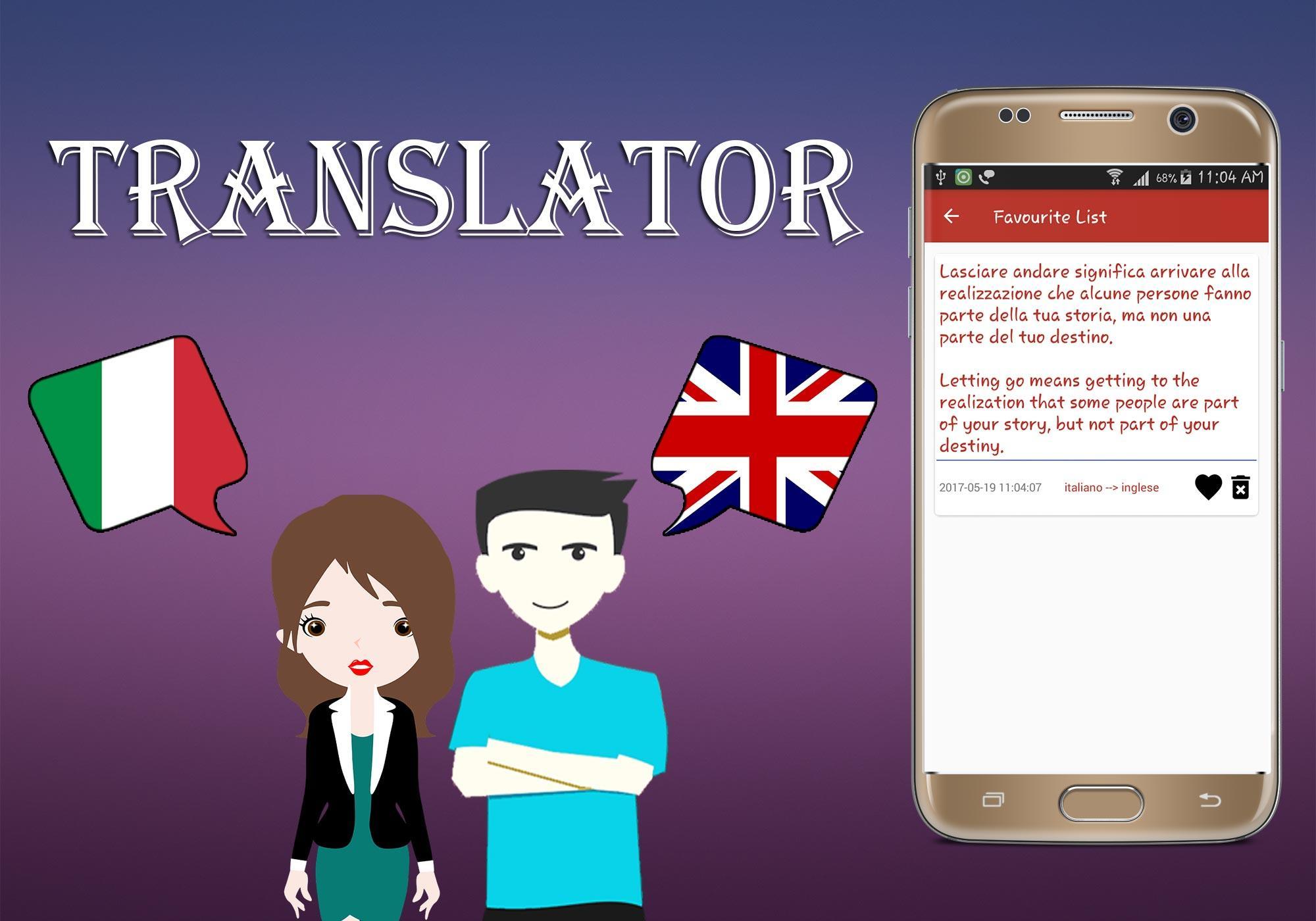 Italian To English Translator capturas de tela 4