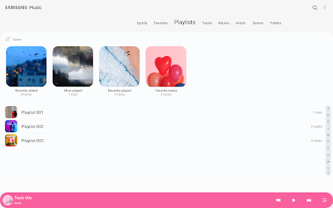 Samsung Music  screenshots 4