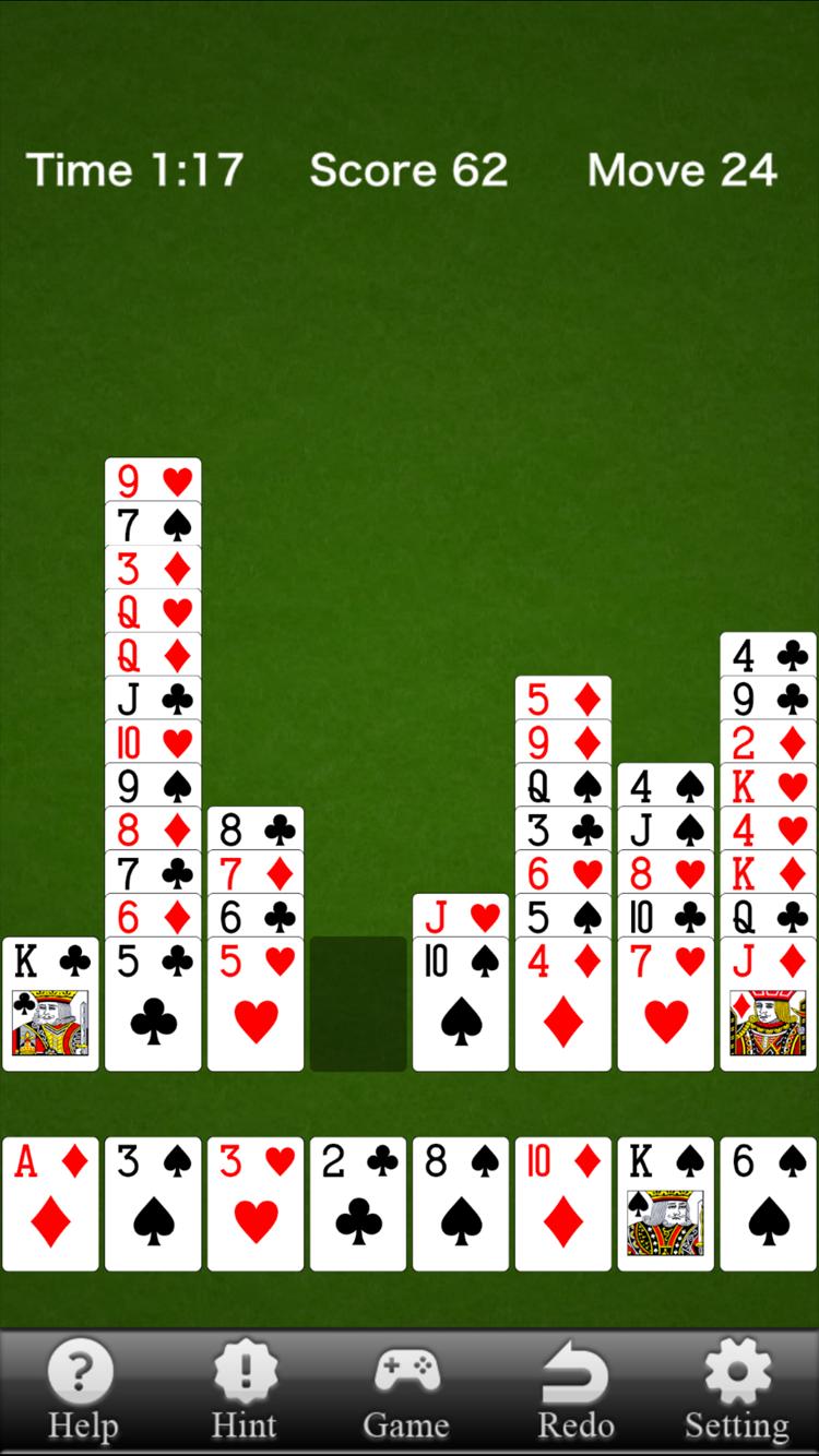 FreeCell capturas de tela 4