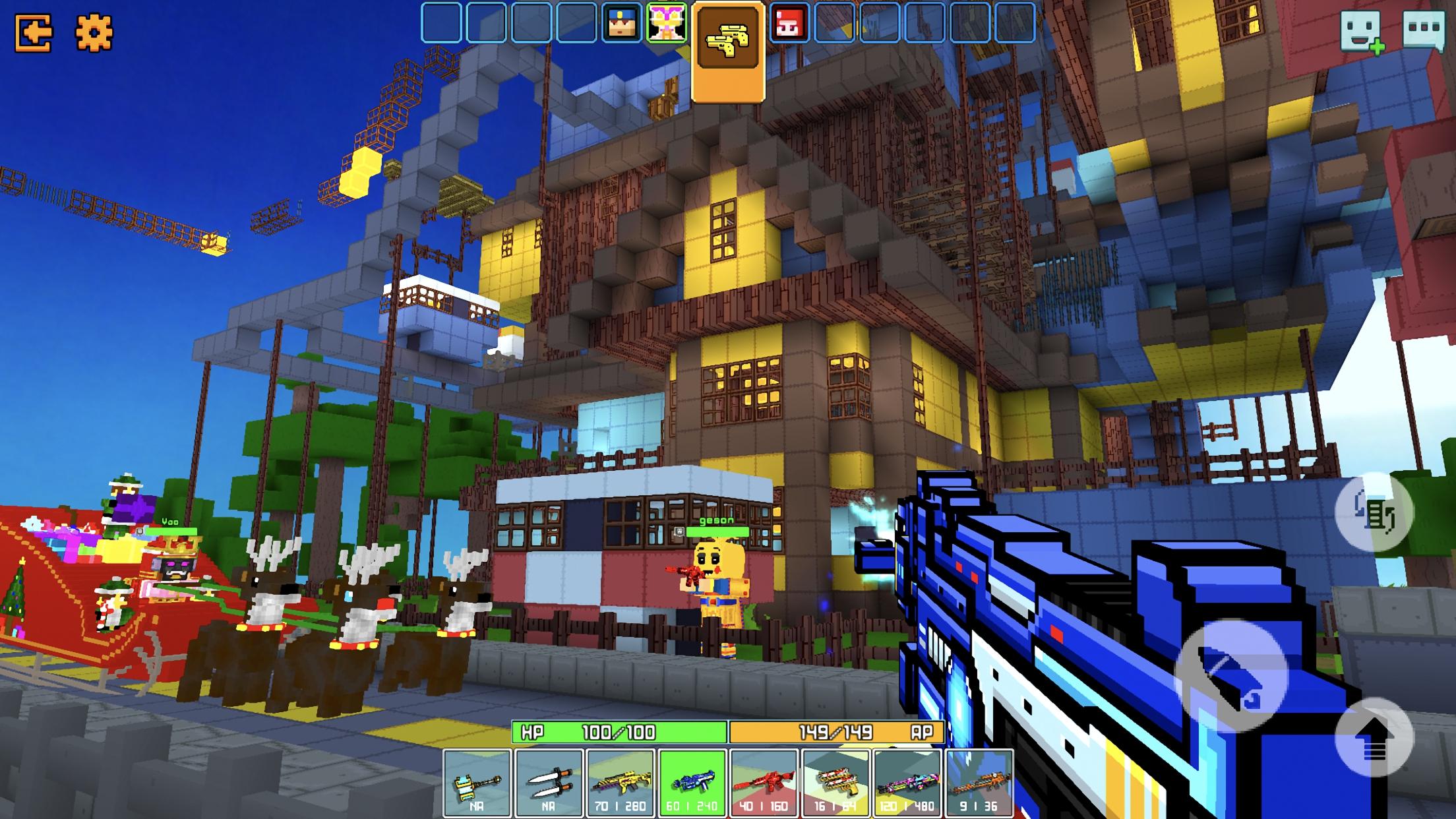 Cops N Robbers:Pixel Craft Gun  screenshots 2