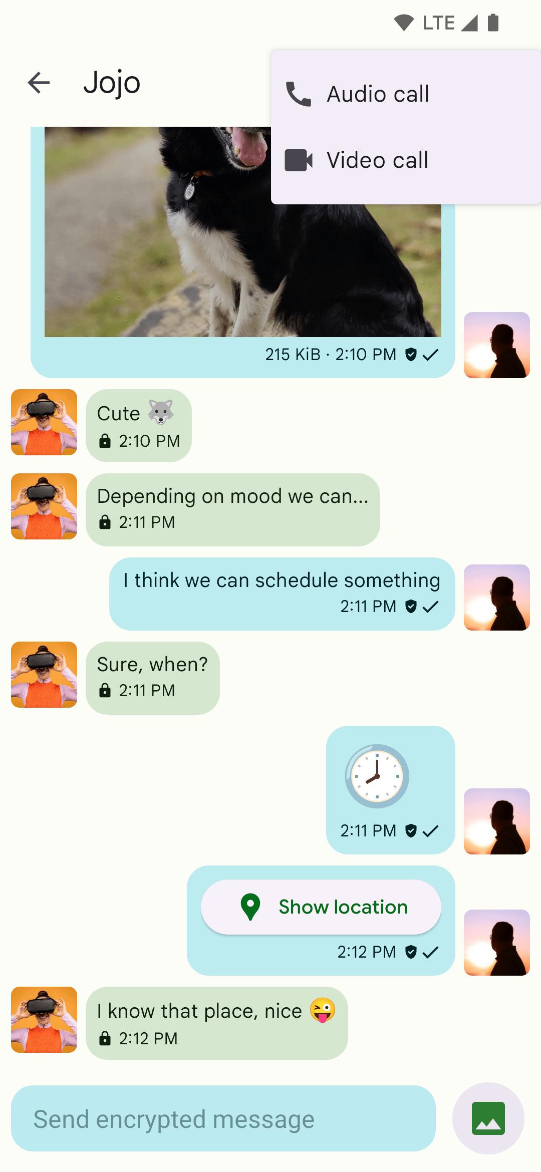 Conversations screenshots 2