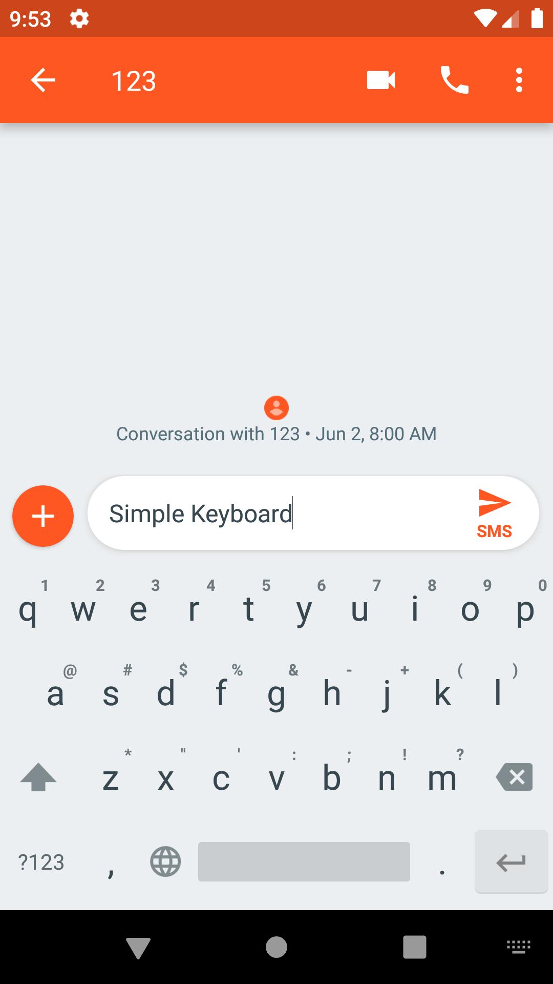 Simple Keyboard screenshots 1