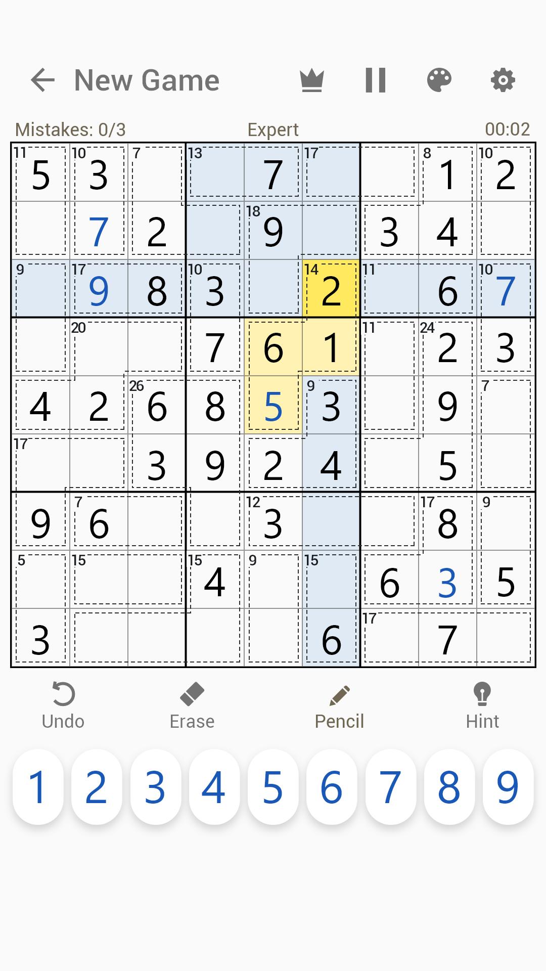 Killer Sudoku  screenshots 2