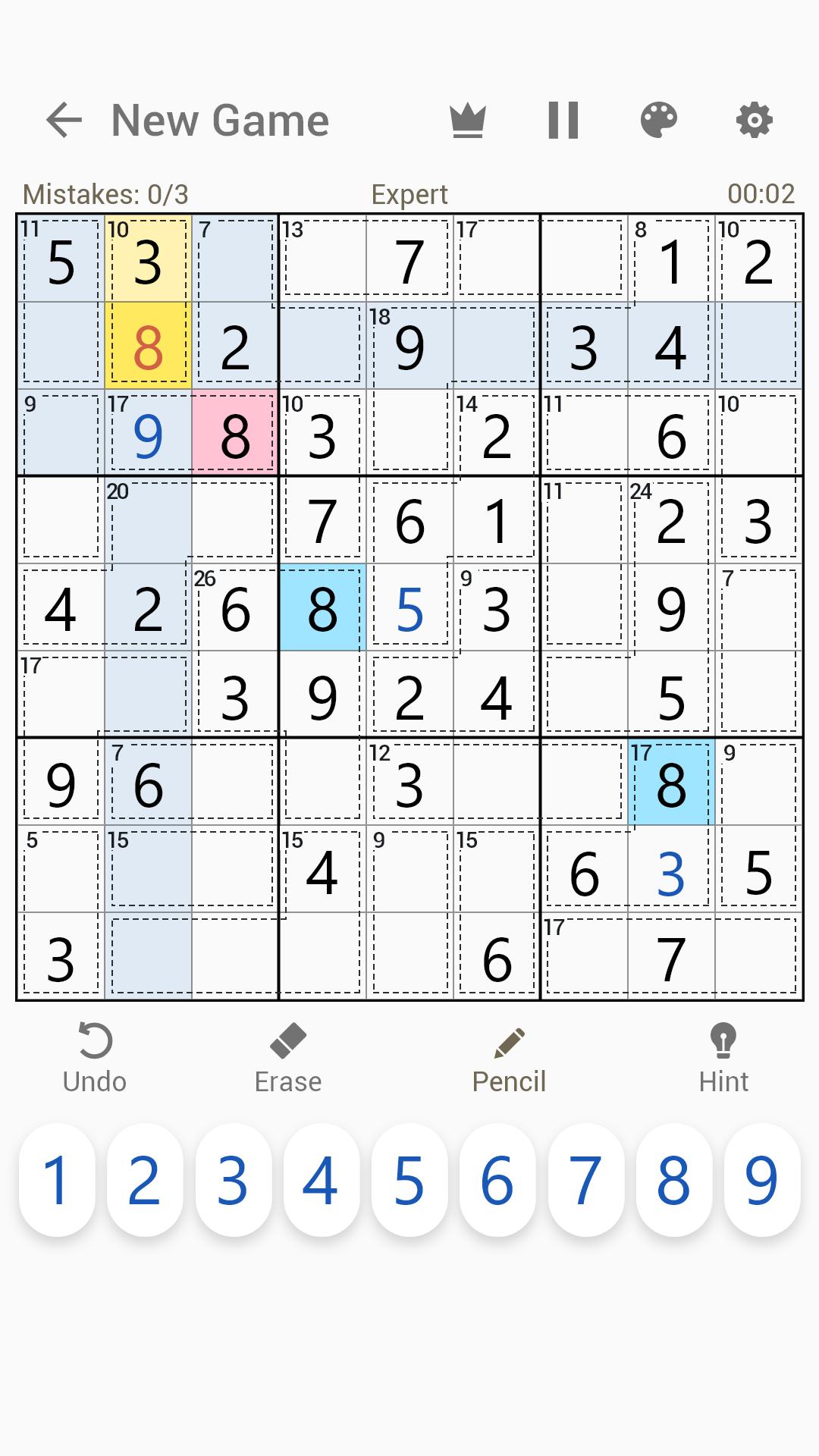 Killer Sudoku screenshots 7