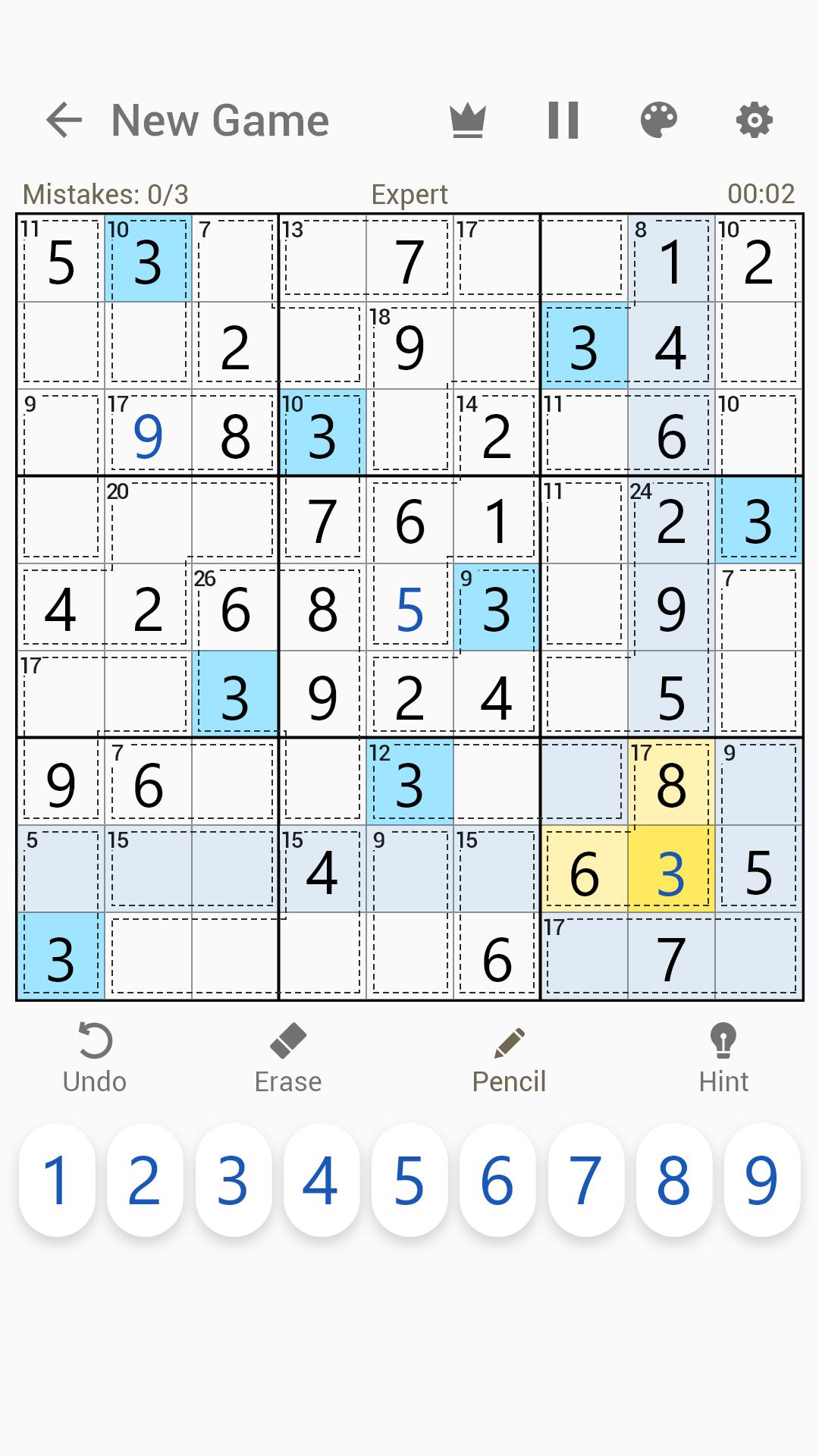 Killer Sudoku screenshots 3