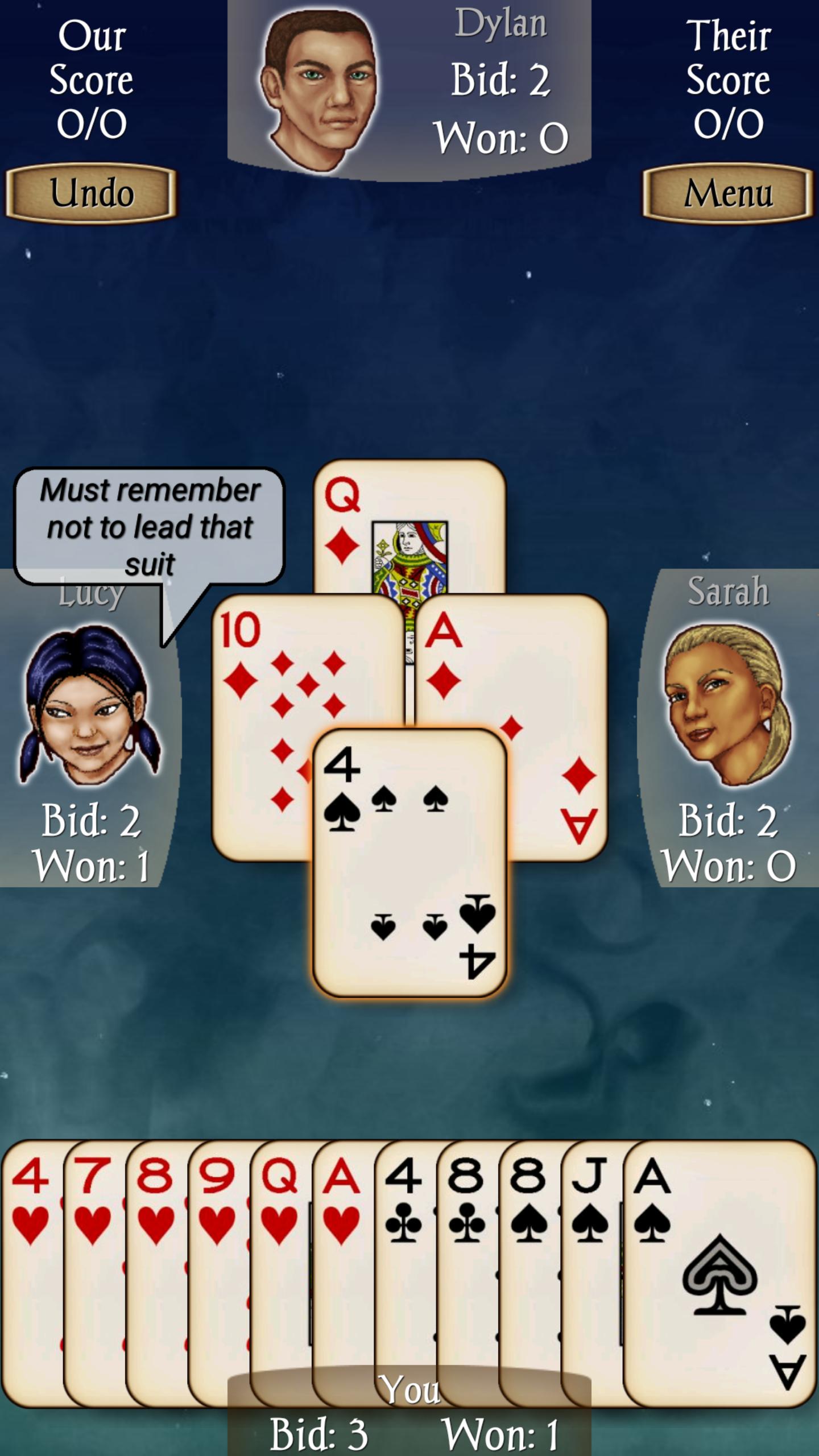 Spades  screenshots 2