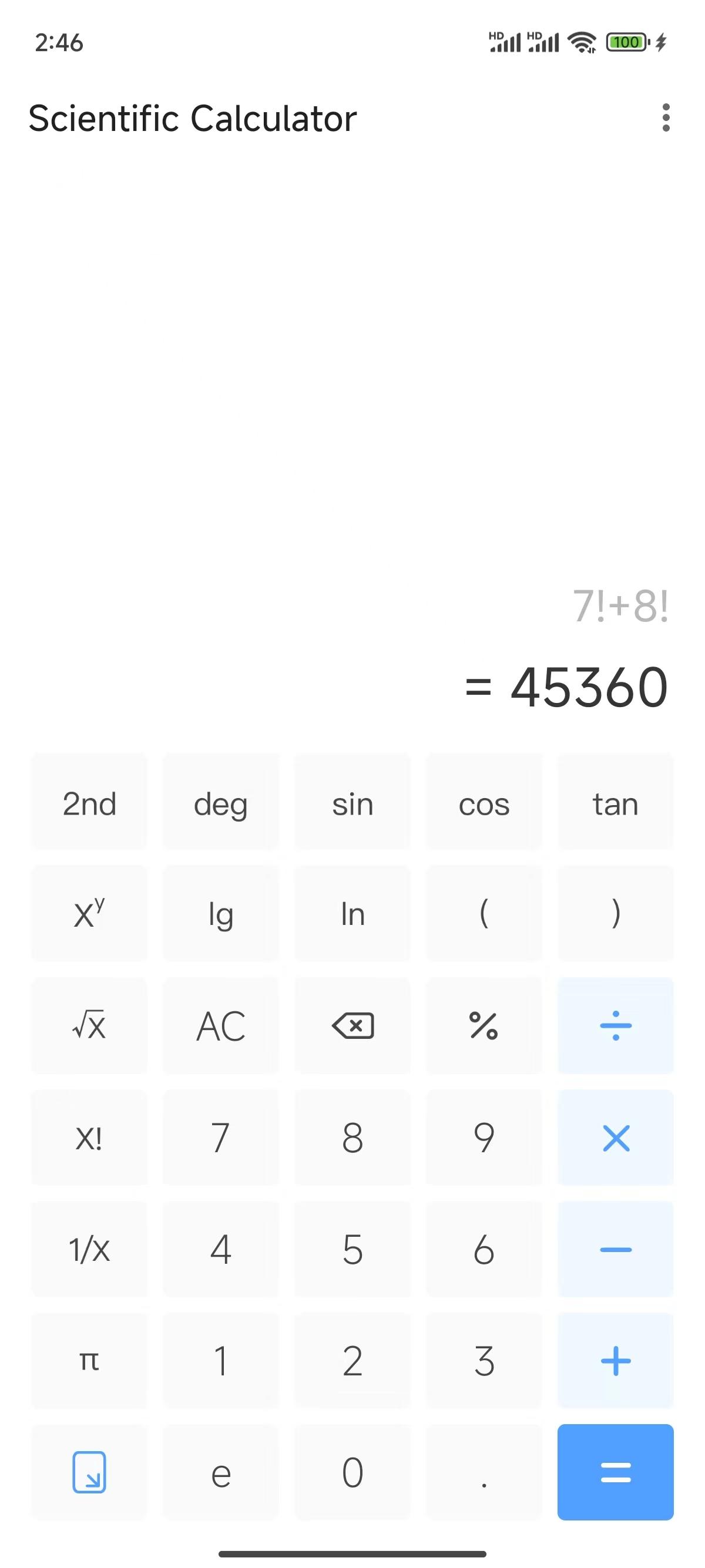 Scientific Calculator  screenshots 2