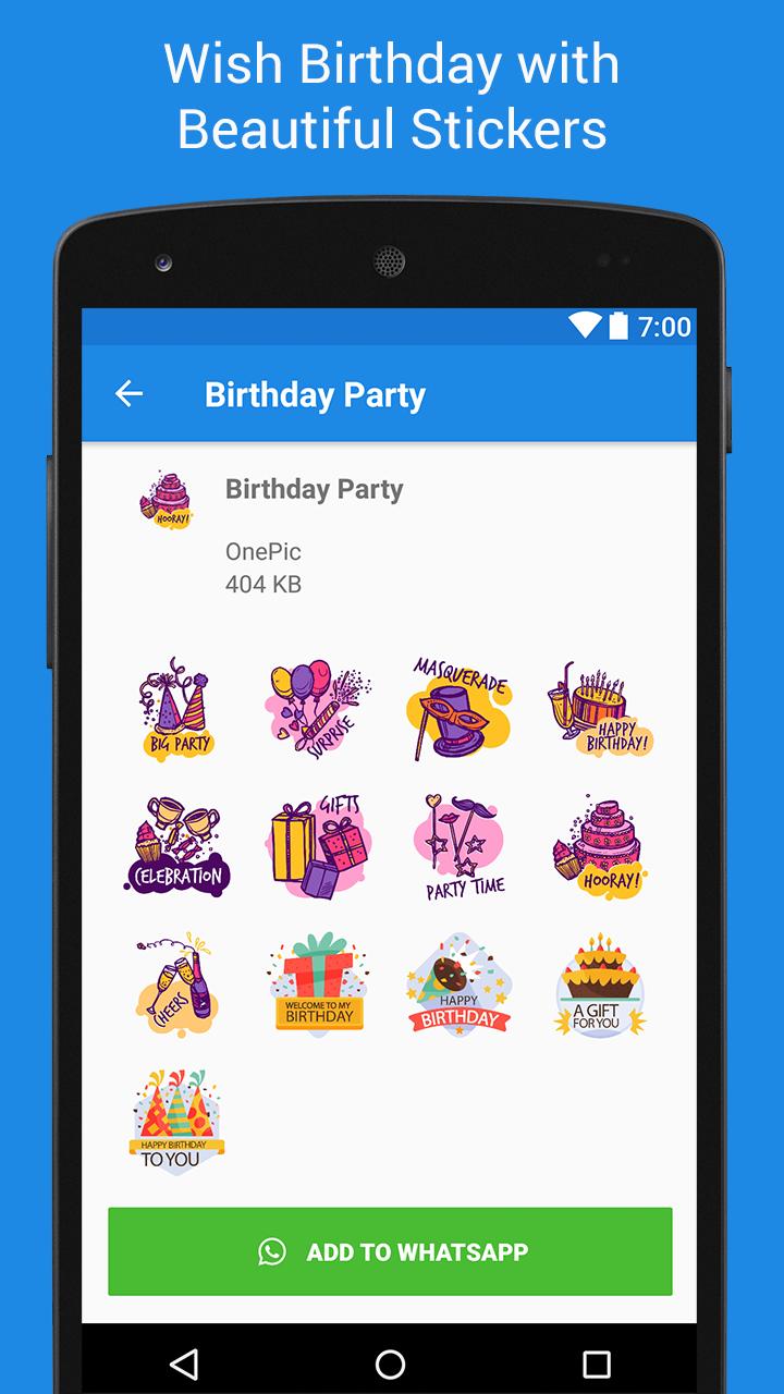 Birthday Stickers  screenshots 5