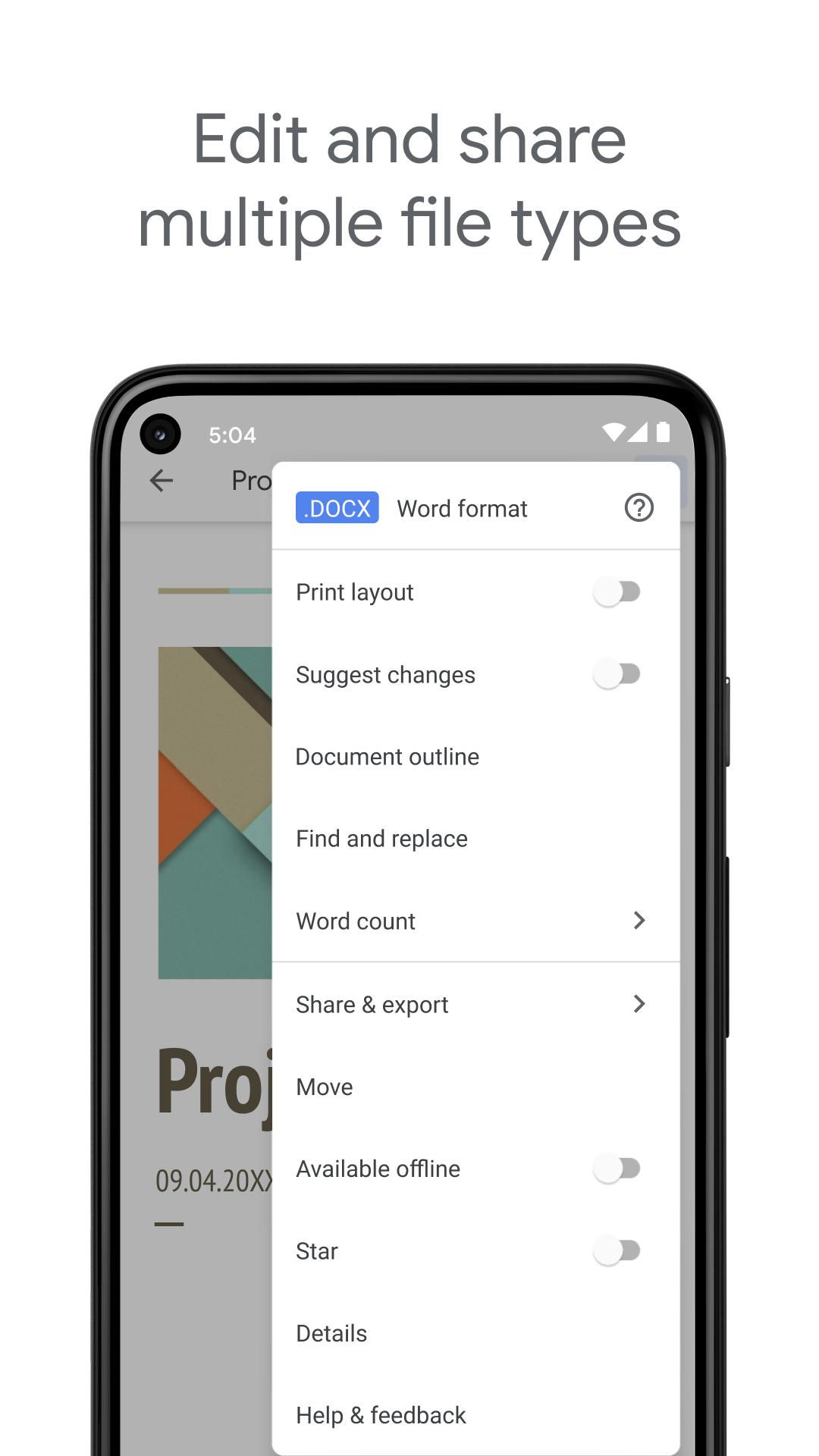 Google Docs screenshots 4