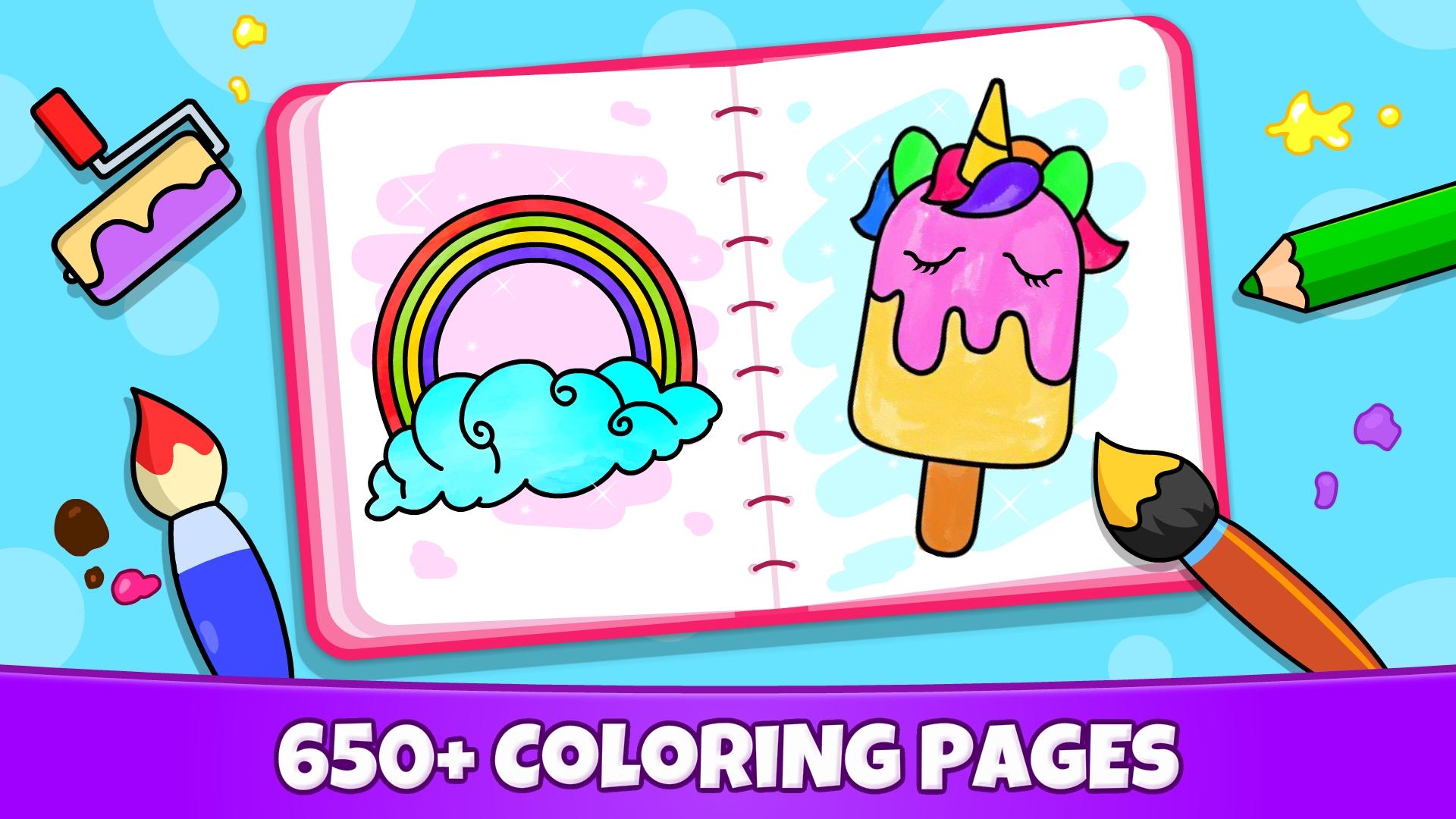 Unicorn Coloring screenshots 2