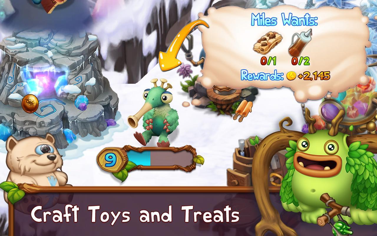 Singing Monsters: Dawn of Firecapturas de tela 8