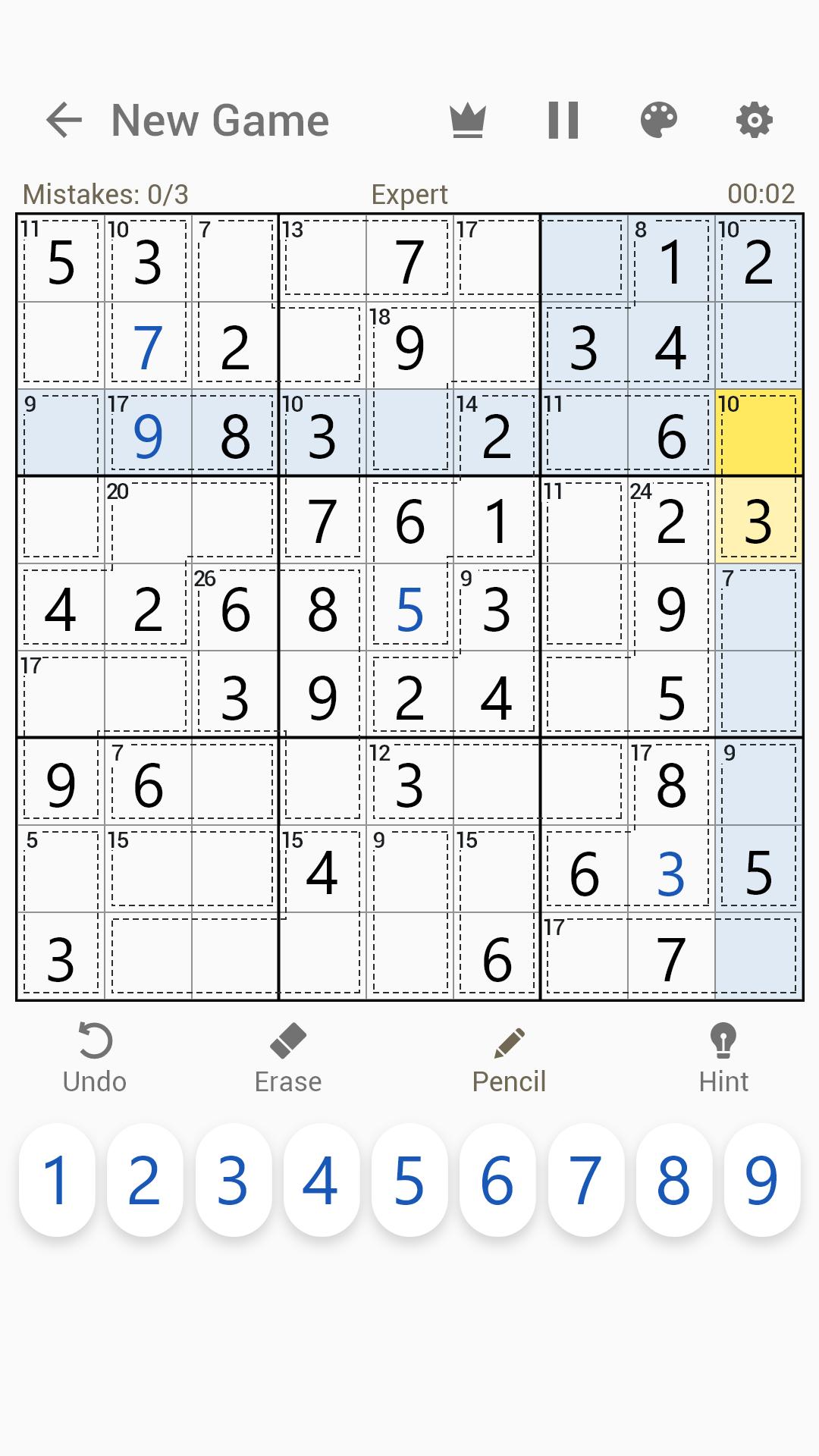 Killer Sudoku screenshots 6