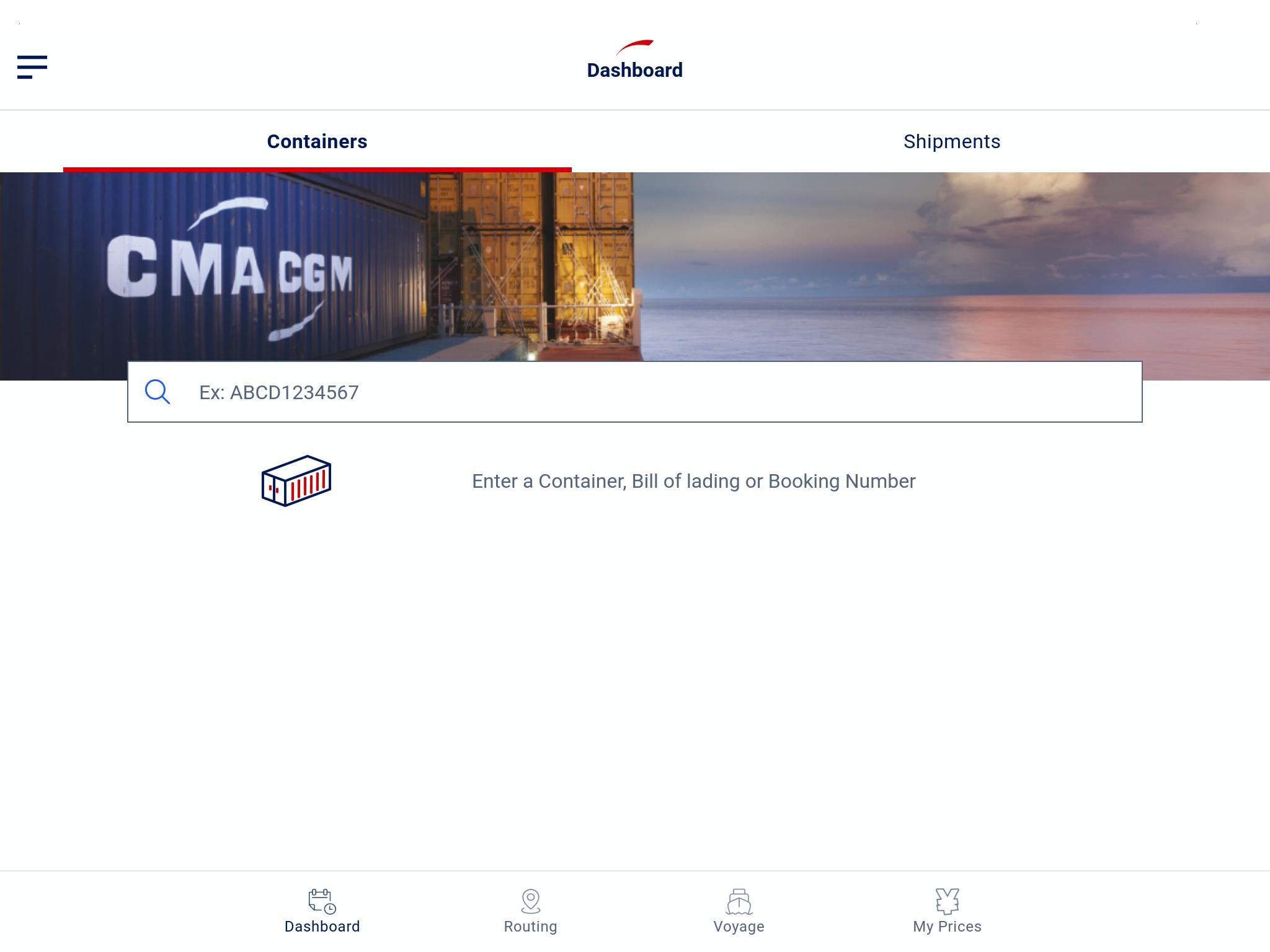 CMA CGM screenshots 6