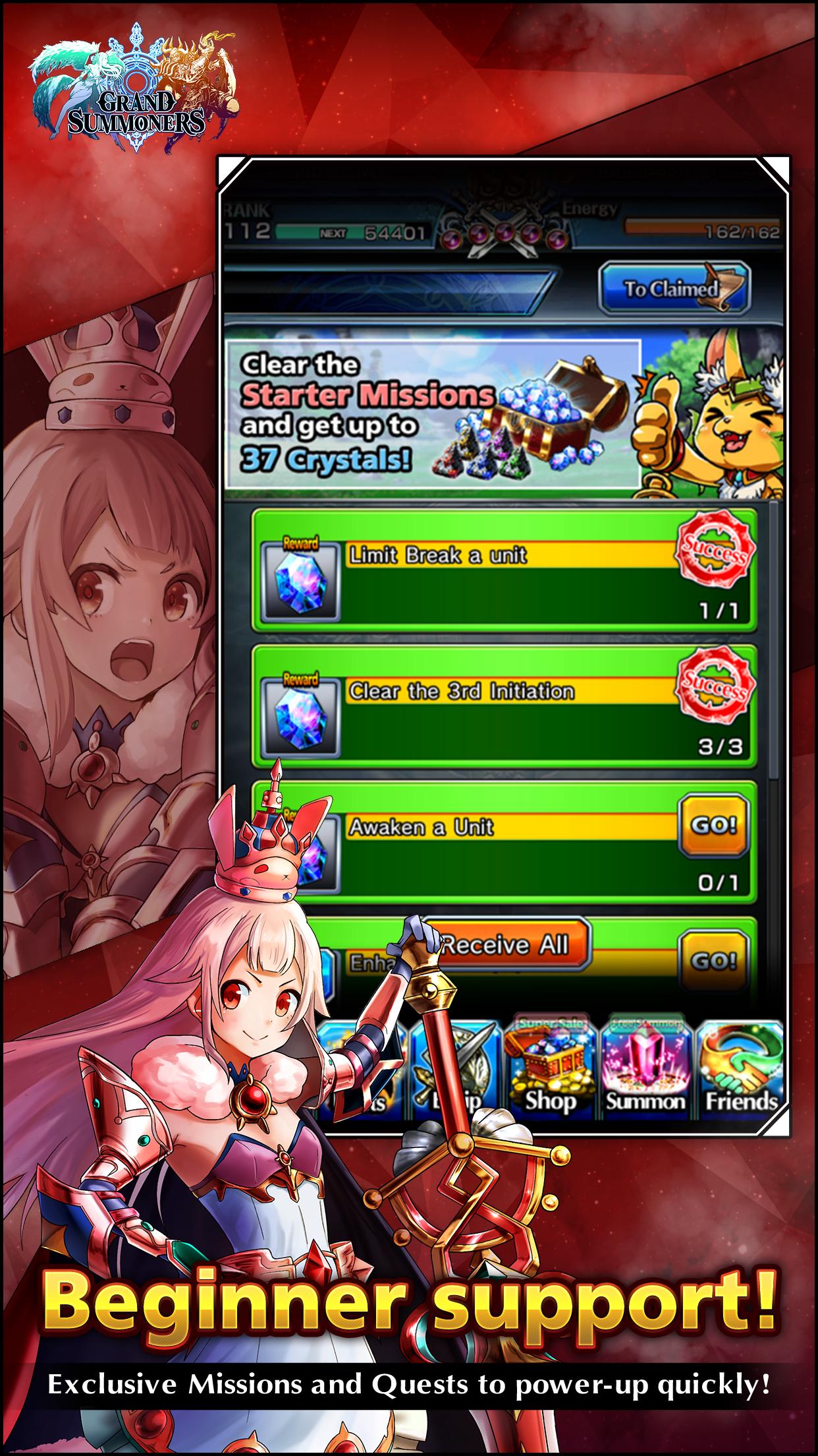 Grand Summonerscapturas de tela 5