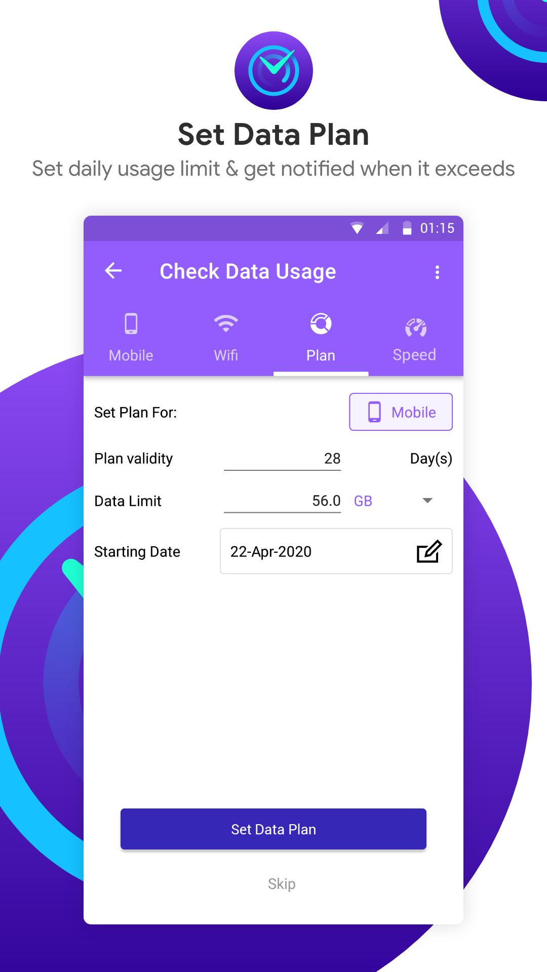 Check Internet Data Usage  screenshots 4