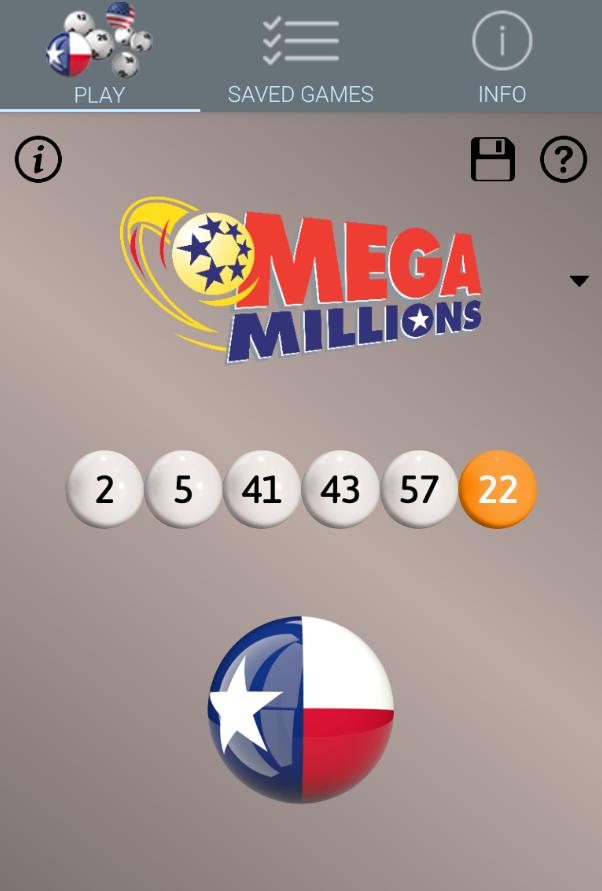 Texas Lottery capturas de tela 1