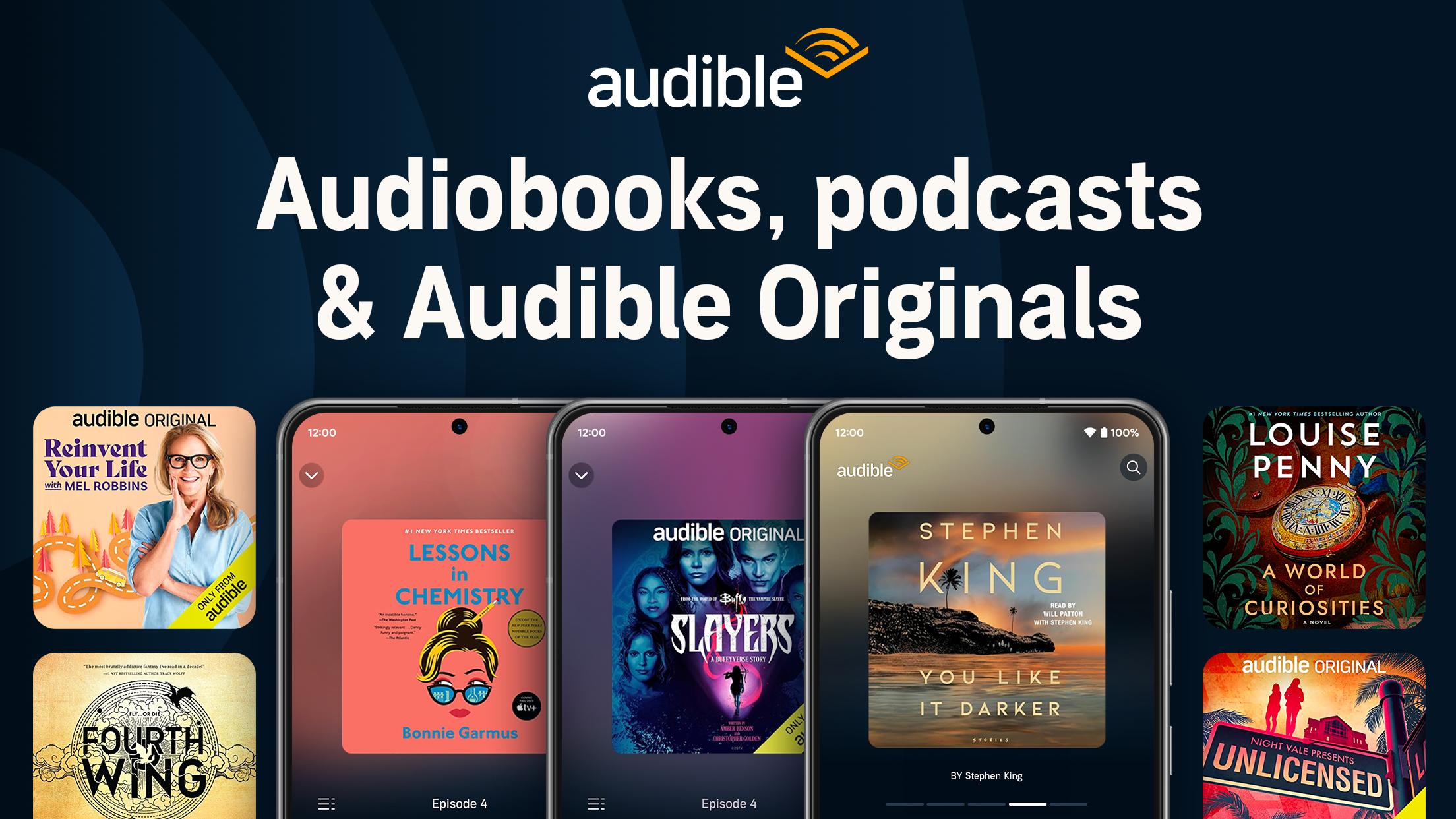 Audible  screenshots 1